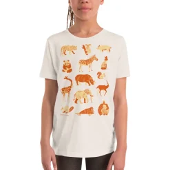 Cognitive Surplus Retro Mammals Youth Graphic Tee* Youth Graphic Tees | Biology