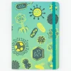 Cognitive Surplus Retro Microbiology A5 Notebook - Dotted Lines | * The Analysis | Microbiology