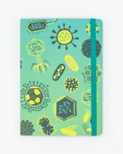 Cognitive Surplus Retro Microbiology A5 Notebook - Dotted Lines | * The Analysis | Microbiology