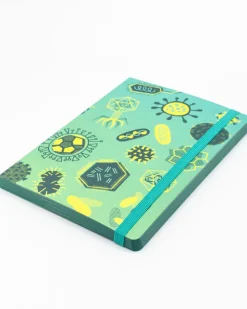 Cognitive Surplus Retro Microbiology A5 Notebook - Dotted Lines | * The Analysis | Microbiology