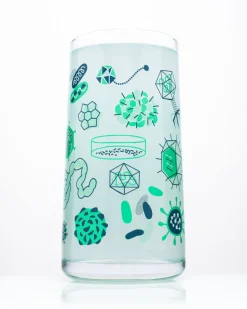 Cognitive Surplus Retro Microbiology Drinking Glass – Tumbler Glass | * Drinking Glasses | Microbiology