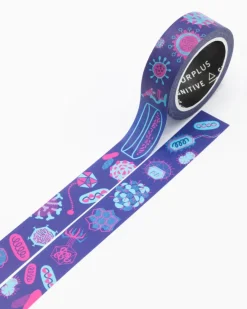Cognitive Surplus Retro Microbiology Washi Tape* Washi Tape | Microbiology