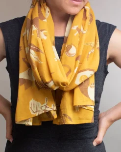 Cognitive Surplus Retro Paleontology Scarf* Scarves | Paleontology