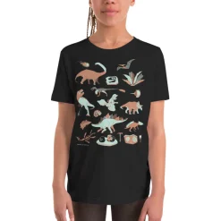 Cognitive Surplus Retro Paleontology Youth Graphic Tee* Youth Graphic Tees | Paleontology
