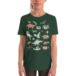 Cognitive Surplus Retro Paleontology Youth Graphic Tee* Youth Graphic Tees | Paleontology
