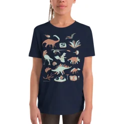 Cognitive Surplus Retro Paleontology Youth Graphic Tee* Youth Graphic Tees | Paleontology