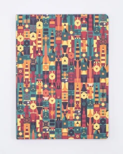 Cognitive Surplus Retro Rockets Softcover Notebook Orbits | Space Notebook* The Experiment | Astronomy