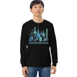Cognitive Surplus Retro Science Lab Sweatshirt - Organic* Sweatshirts | Chemistry