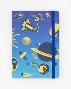 Cognitive Surplus Retro Space A5 Notebook - Dotted Lines - Astronomy | * The Analysis | Astronomy