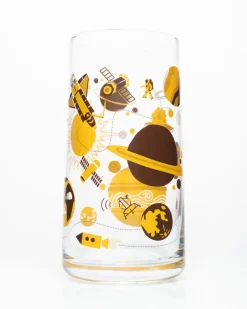 Cognitive Surplus Retro Space Drinking Glass - Astronomy Glass | * Drinking Glasses | Astronomy