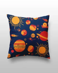 Cognitive Surplus Retro Space Pillow Cover* Pillow Covers | Physics