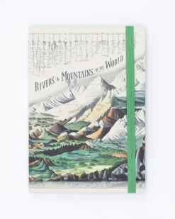 Cognitive Surplus Rivers & Mountains A5 Notebook - Hiking Journal* The Analysis | Geology + Earth Science