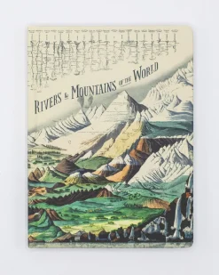 Cognitive Surplus Rivers & Mountains Hardcover - Blank* The Theory | Geology + Earth Science