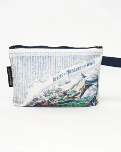 Cognitive Surplus Rivers & Mountains Pencil Bag* Pencil Bags | Paleontology