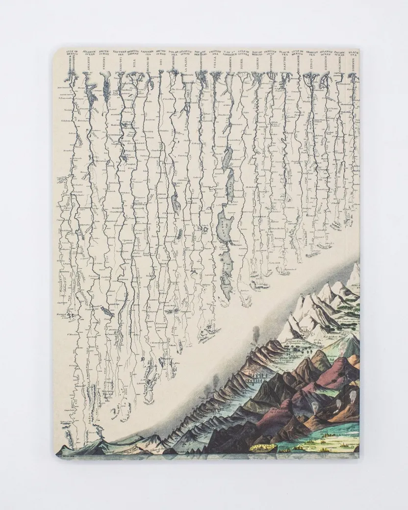 Cognitive Surplus Rivers & Mountains Softcover Notebook - Geology Journal | * The Experiment | Marine Biology