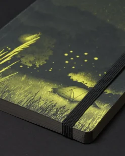 Cognitive Surplus Rocket Science A5 Notebook - Rocketry Notebook | * Black Paper Notebooks | The Dark Analysis