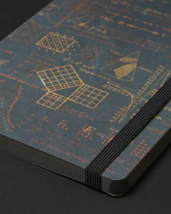 Cognitive Surplus Rocket Science A5 Notebook - Rocketry Notebook | * Black Paper Notebooks | The Dark Analysis