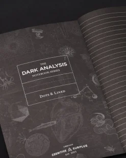 Cognitive Surplus Rocket Science A5 Notebook - Rocketry Notebook | * Black Paper Notebooks | The Dark Analysis