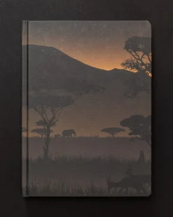 Cognitive Surplus Savanna at Dusk Dark Matter Notebook* Black Paper Notebooks | The Dark Matter