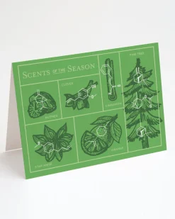 Cognitive Surplus Scents of the Season Holiday Card - Chemistry Christmas Card | * Greeting Cards | Pharmacy