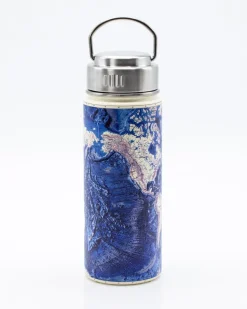 Cognitive Surplus Seabed World Map Stainless Steel Travel Mug | * Travel Mugs | Water Bottles