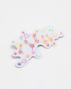 Cognitive Surplus Serotonin: Happiness Molecule Sticker* Stickers | Chemistry