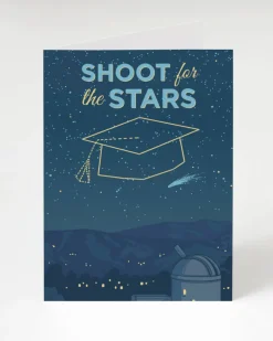 Cognitive Surplus Shoot for the Stars Graduation Card | * Greeting Cards | Astronomy