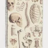 Cognitive Surplus Skeleton Anatomy Spiral Notebook | * The Helix | Medicine
