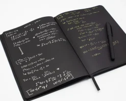 Cognitive Surplus Skeleton Dark Matter Notebook* Black Paper Notebooks | The Dark Matter