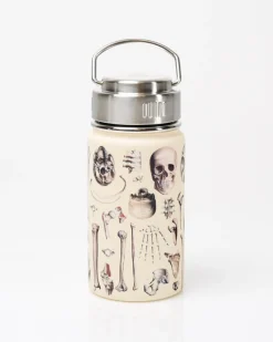 Cognitive Surplus Skeleton Stainless Steel Flask / Insulated Travel Thermos* Travel Mugs | Water Bottles