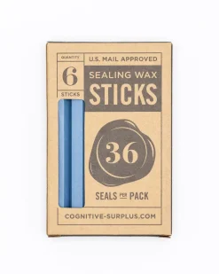 Cognitive Surplus Sky Blue Sealing Wax Sticks* Wax Sticks
