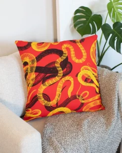 Cognitive Surplus Snake Pillow Cover* Pillow Covers | Biology