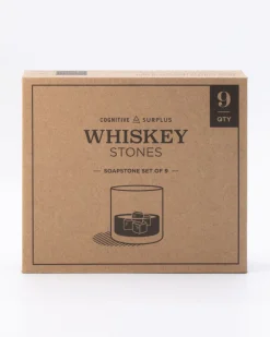 Cognitive Surplus Soapstone Whiskey Stones: Mega Rocks - Extra Large Whiskey Rocks* Cocktail Accessories