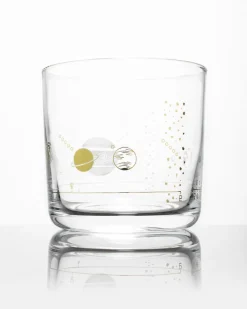 Cognitive Surplus Solar System Whiskey Glass - Scotch Glass | * Rocks Glasses | Astronomy