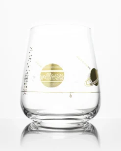 Cognitive Surplus Solar System Wine Glass - Astronomy Gift | * Wine Glasses | Astronomy