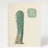 Cognitive Surplus Sorry I Was A Prick: Cactus Apology Card* Greeting Cards | Botany