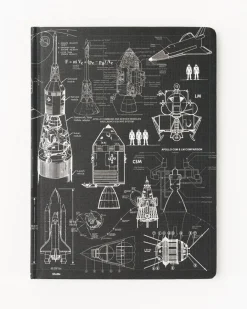 Cognitive Surplus Space Exploration Hardcover Notebook | Space Notebook* The Hypothesis | Physics