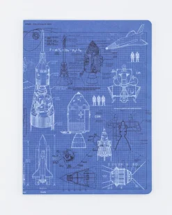 Cognitive Surplus Space Exploration Softcover Notebook | Space Notebook* The Experiment | Astronomy