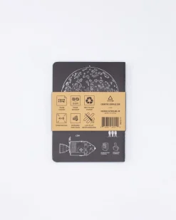 Cognitive Surplus Space Pocket Notebooks Set of 4 | Star Map Print* The Research | Astronomy