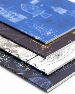 Cognitive Surplus Space Pocket Notebooks Set of 4 | Astronomy Gifts* The Research | Botany