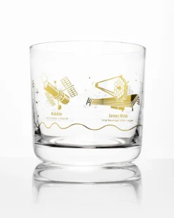 Cognitive Surplus Space Telescopes Whiskey Glass - Scotch Glass | * Rocks Glasses | Engineering
