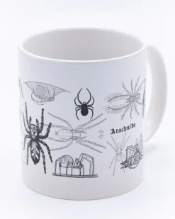 Cognitive Surplus Spider Print Mug 20 oz | Science Mug* Mugs | Entomology