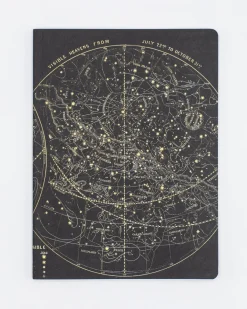 Cognitive Surplus Star Chart Night Sky Softcover Notebook* The Experiment | Astronomy