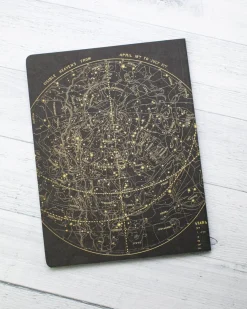 Cognitive Surplus Star Chart Night Sky Softcover Notebook* The Experiment | Astronomy