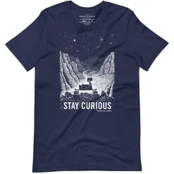 Cognitive Surplus Stay Curious – Mars Rover Graphic Tee* Unisex Graphic Tees | Engineering