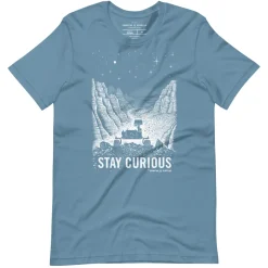 Cognitive Surplus Stay Curious – Mars Rover Graphic Tee* Unisex Graphic Tees | Engineering