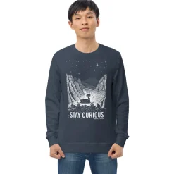 Cognitive Surplus Stay Curious Sweatshirt - Organic* Sweatshirts | Engineering