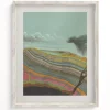 Cognitive Surplus Stratigraphy Scientific Illustration Museum Print* Wall Art | Geology + Earth Science