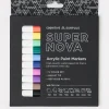 Cognitive Surplus Supernova Acrylic Markers (Pack of 12)* Black Paper Notebooks | Pens