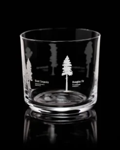 Cognitive Surplus Tall Trees Whiskey Glass - Scotch Glass | * Rocks Glasses | Botany